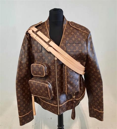 leren jas louis vuitton|louis vuitton coats for men.